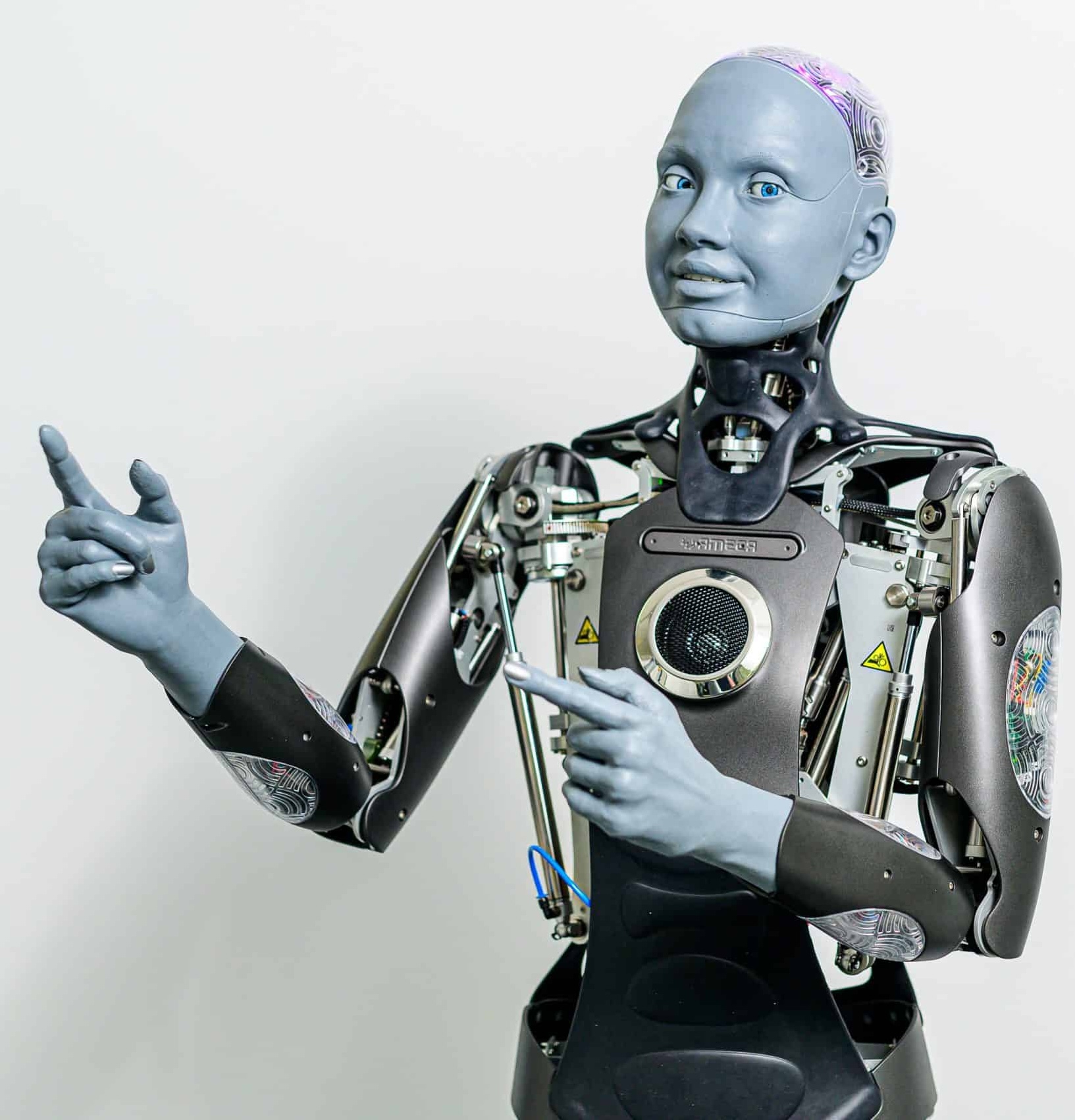 Sinister robot.